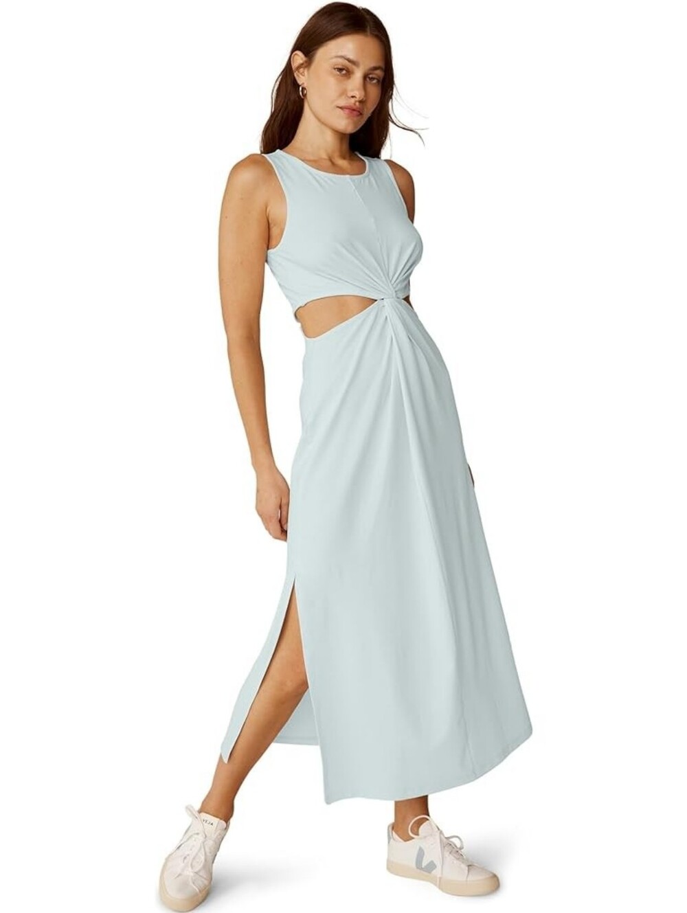 Beyond Yoga Around The World Front Twist Dress
